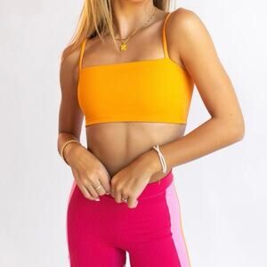 NWT Five Dancewear Icon Top in Apricot size Youth Small